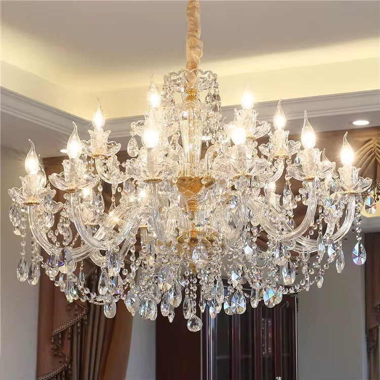 The Opulent Radiance Crystal Chandelier