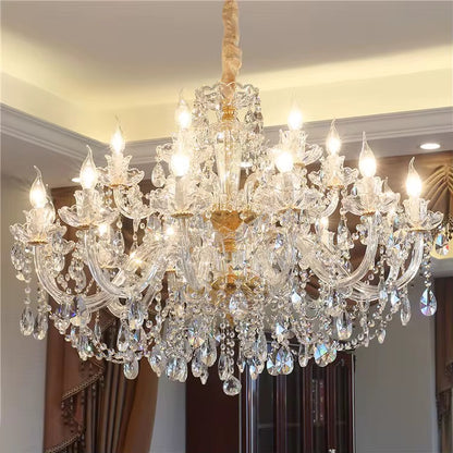 The Opulent Radiance Crystal Chandelier