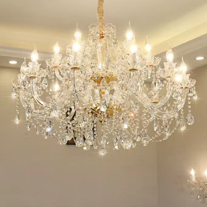 The Opulent Radiance Crystal Chandelier