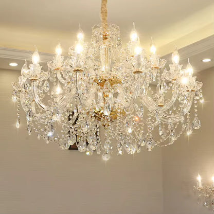 The Opulent Radiance Crystal Chandelier