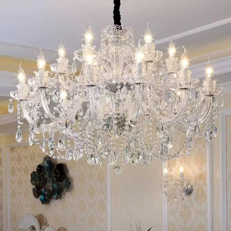 The Opulent Radiance Crystal Chandelier