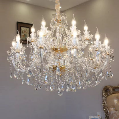 The Opulent Radiance Crystal Chandelier