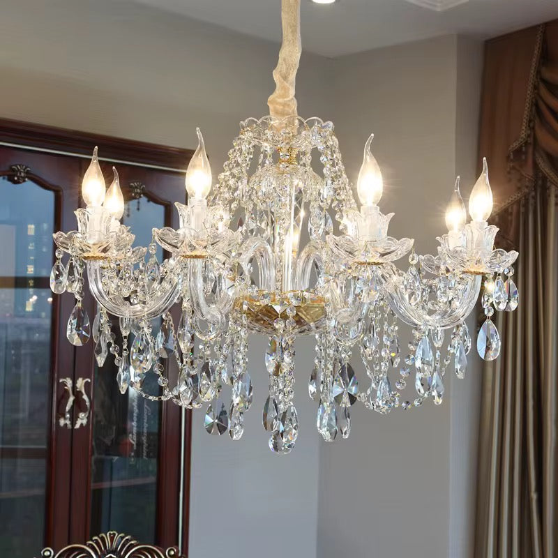 The Opulent Radiance Crystal Chandelier