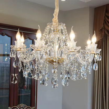 The Opulent Radiance Crystal Chandelier